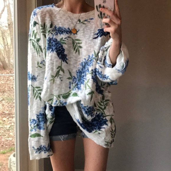 Show Me Your Mumu Festibell Sweater Wisteria - Picture 1 of 10